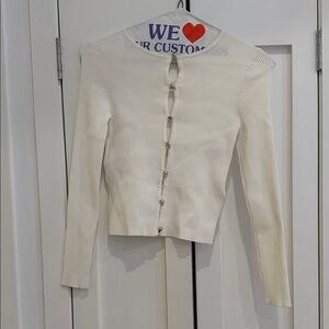 Zara ribbed cardigan